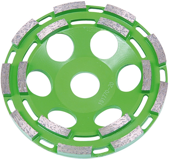 CEDIMA Diam.-Schleifteller EC 73, 125 mm Bohrung 22,23 mm, Segm. 6,5 x 7 x 30 mm