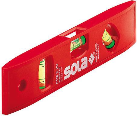 SOLA Wasserwaage Kunststoff PTM 5 20 magnetisch