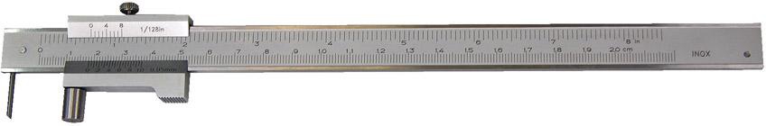 FORMAT Streichmass mit Rolle 400mm