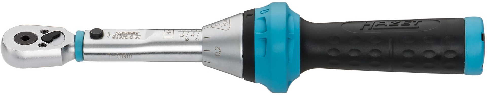 HAZET Drehmomentschlüssel 5108 B-3CT 2,5-25Nm 1/4" Bitaufnahme