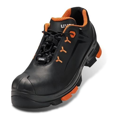 UVEX 2 Sicherheits-Halbschuh Gr. 37 W11 S3L ESD SR schw/orange 6502.2