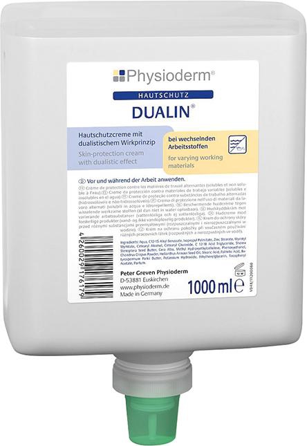 PHYSIODERM Hautschutzcreme Dualin 1.000 ml Neptuneflasche