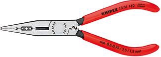 KNIPEX 13 01 160 Verdrahtungszange schwarz atramentiert 160 mm