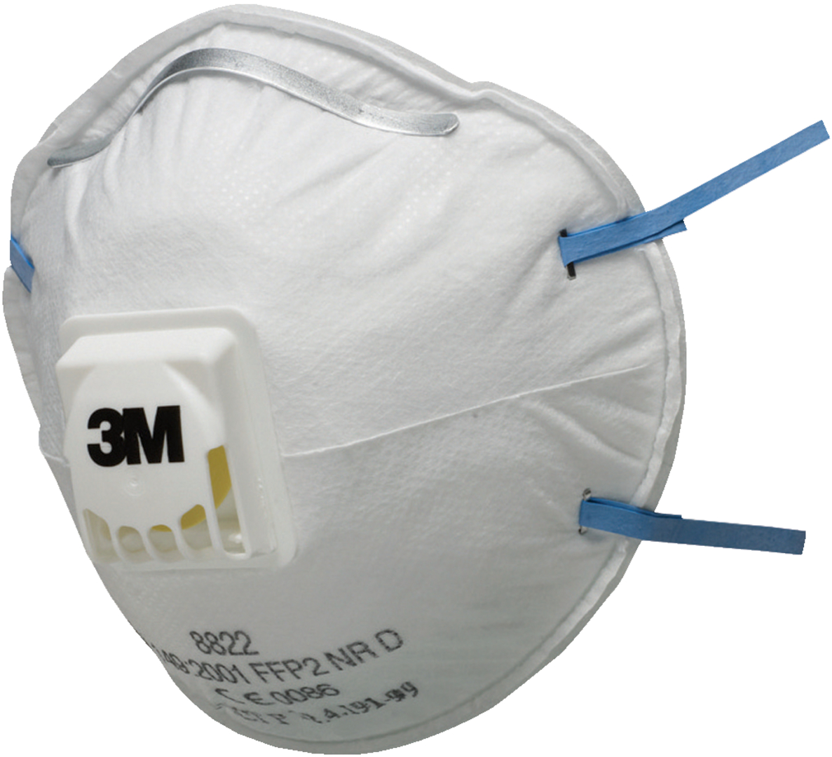 3M Einweg-Atemschutzmaske 8822 FFP2 NR D, mit Ausatemventil