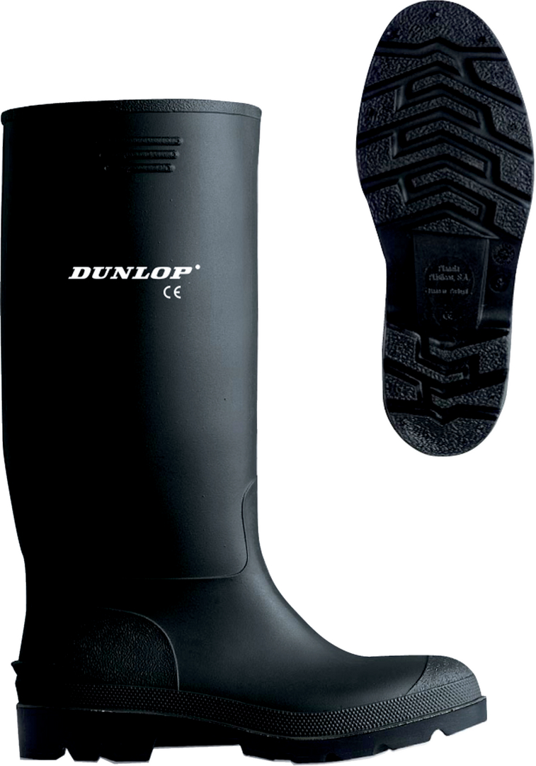DUNLOP PVC-Stiefel PRICEMASTOR 701200 schwarz, Gr. 37