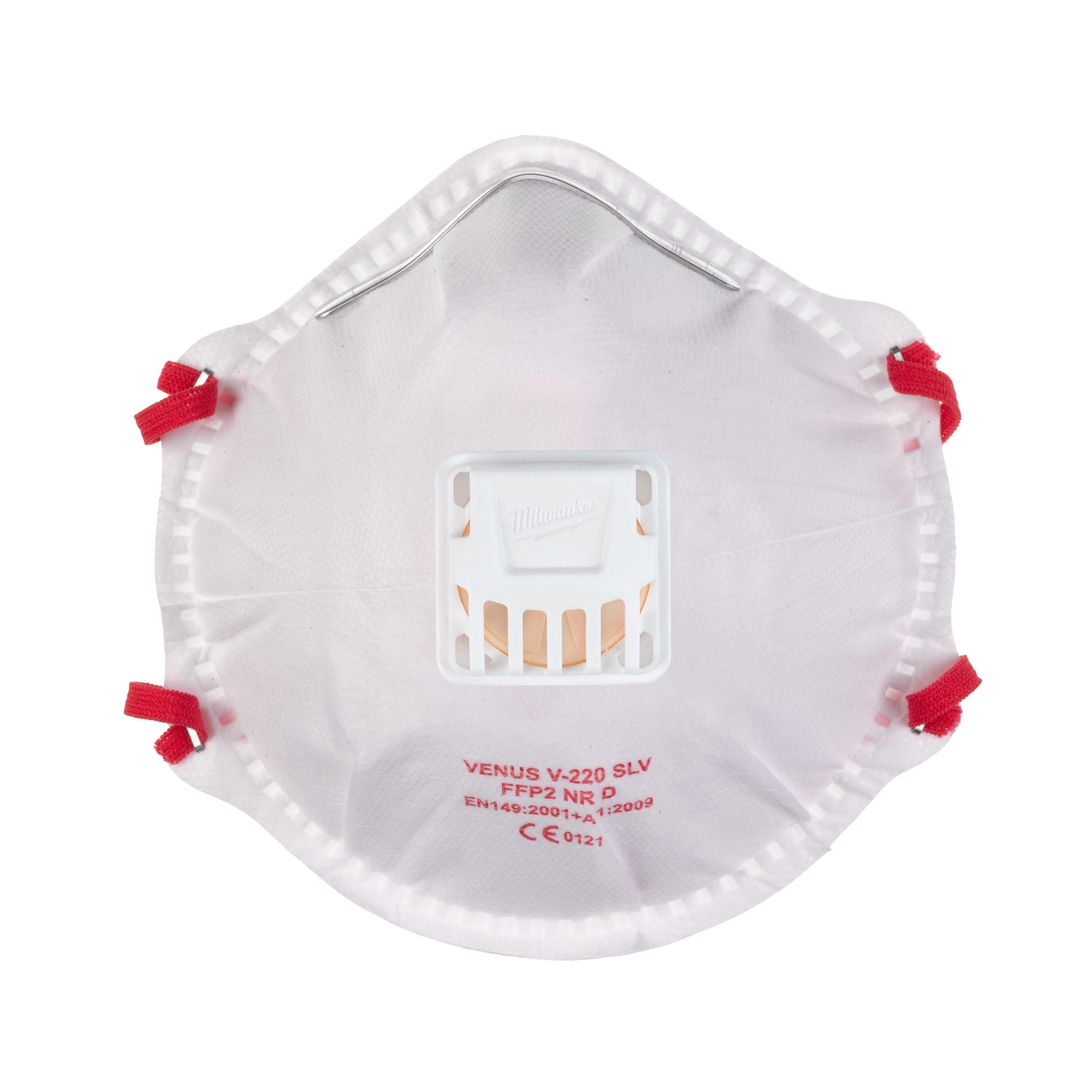 MILWAUKEE FFP2 Einweg-Atemschutzmaske mit Ventil VE 15
