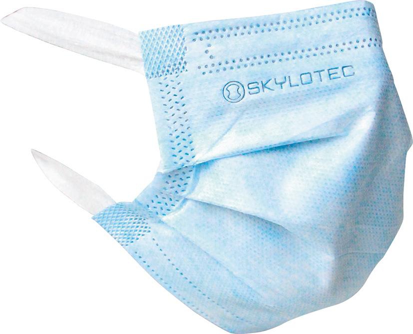 SKYLOTEC Maske Breasey MED IIR CLASSIC Box à 50 Stück, hellblau
