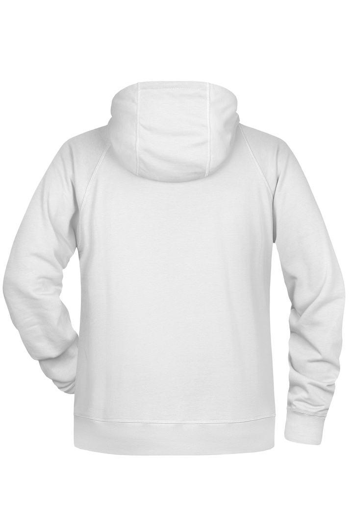 JN Men's Hoody 8024 white, Größe L