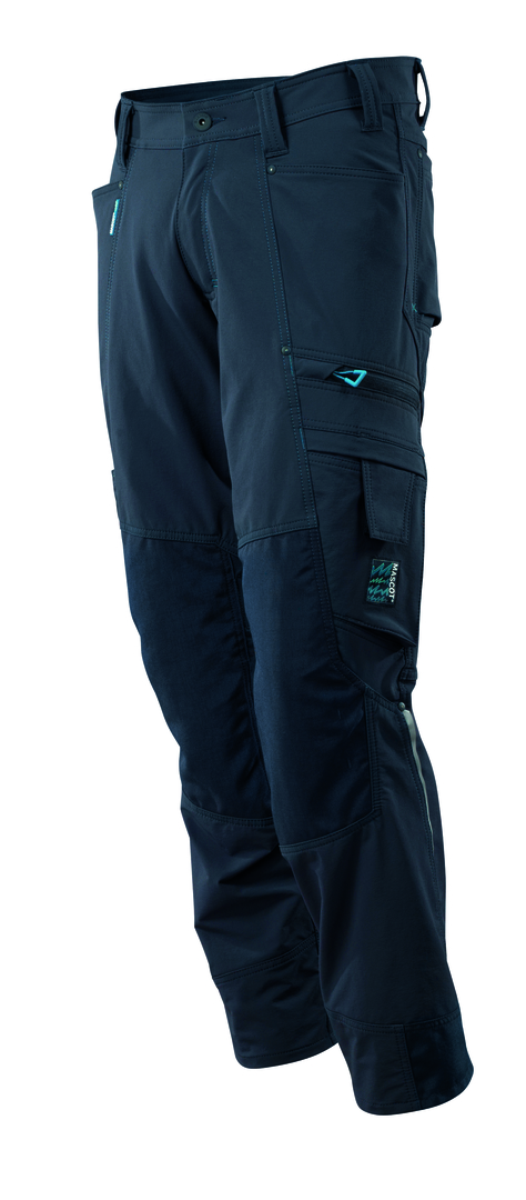 MASCOT Advanced Bundhose Stretch Gr. 82C46 schwarzblau 17179-311