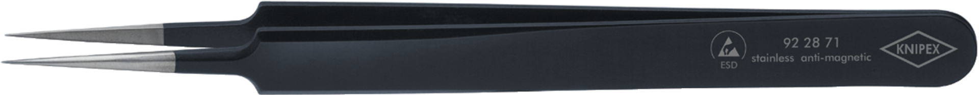 KNIPEX Universalpinzette ESD glatt, 110 mm, 92 28 71