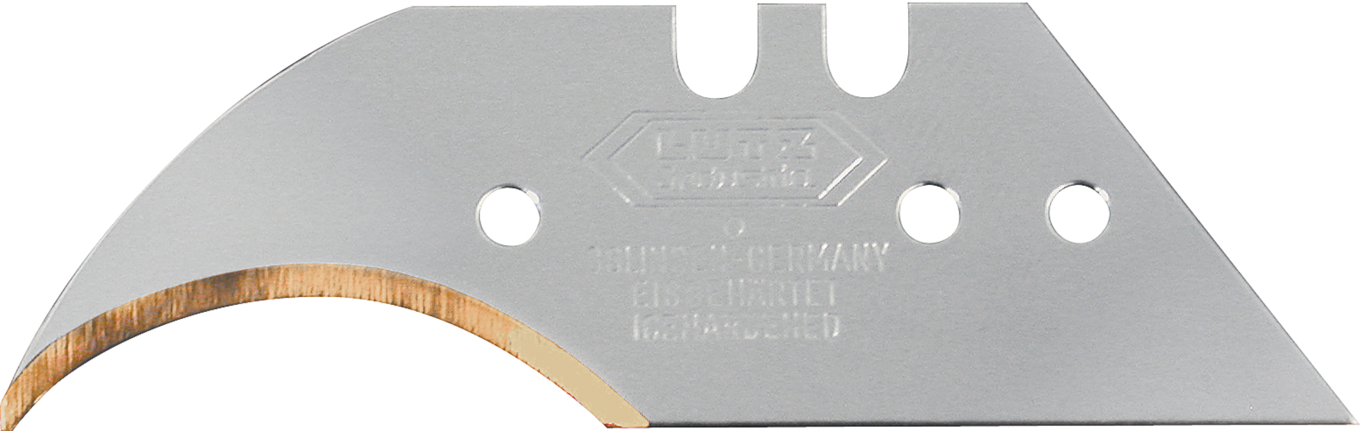 LUTZ Sichelklinge 0,65 mm, TiN beschichtet, a 10 Stück