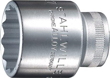 STAHLWILLE Steckschlüsseleinsatz 12-kant 1/2" 36mm