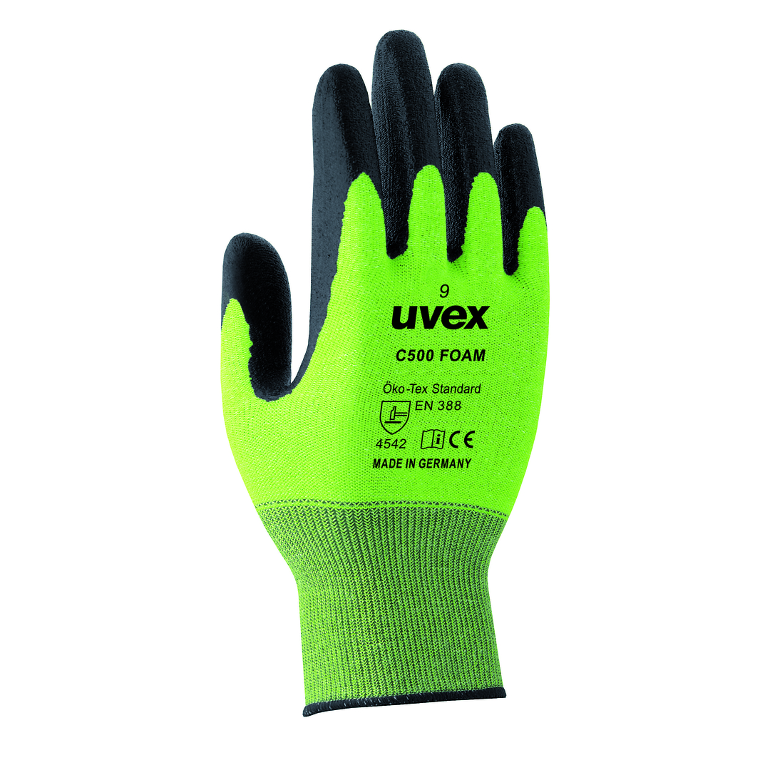 UVEX Schnittschutzhandschuh C500 foam Klasse 5 Gr. 7
