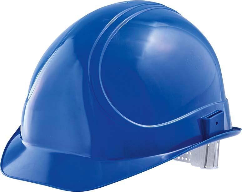 VOSS Elektrikerhelm 6, 1000 V signalblau